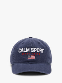 Calm. - Baseball Cap in Blue