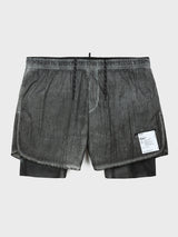 Satisfy - Rippy 3" Trail Shorts in Aged Black