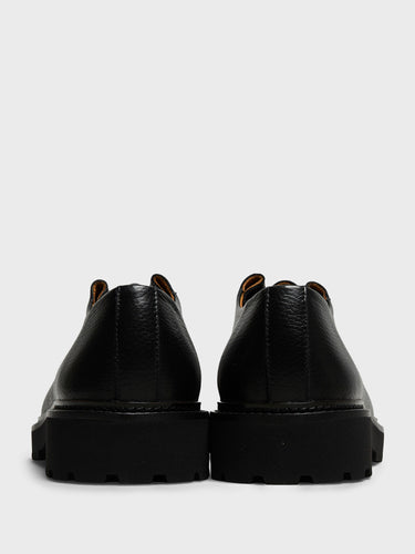 Jacques Solovière Paris - Edouard Lug Derby in Grained Black
