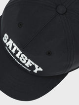 Satisfy - FliteSilk 5 Panel Pinch Cap in Black