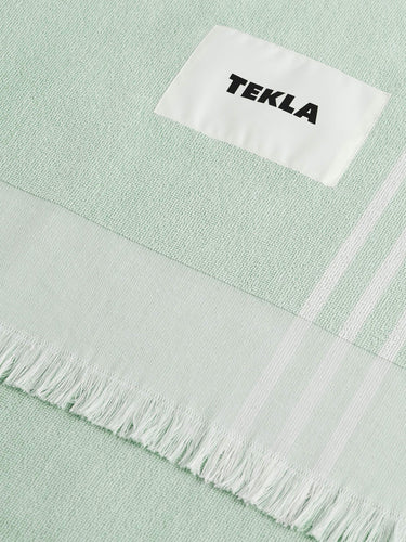 Tekla - Beach Towel in Pistachio