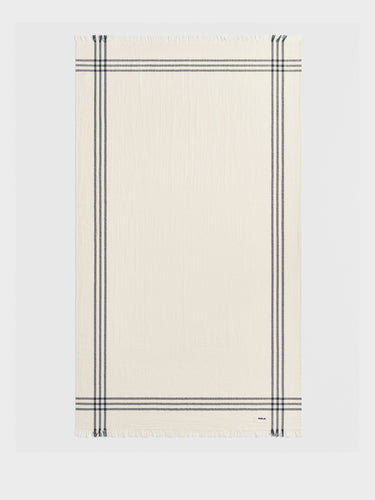 Tekla - Beach Cotton Sheet in Leche