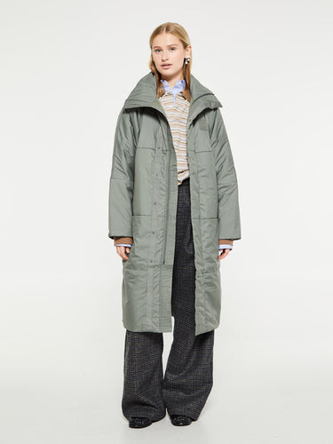 66 North - Brimholar Coat in Glacial Clay