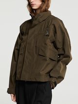66 North - Kria Shell Cropped Jacket in Wren