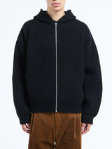 66 North - Vonarstræti Zipped Hoodie in Black