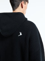 66 North - Vonarstræti Zipped Hoodie in Black