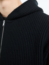 66 North - Vonarstræti Zipped Hoodie in Black