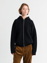 66 North - Vonarstræti Zipped Hoodie in Black