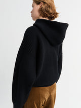 66 North - Vonarstræti Zipped Hoodie in Black
