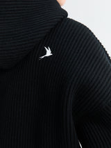 66 North - Vonarstræti Zipped Hoodie in Black