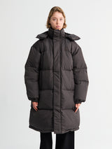 66 North - Dyngja Down Coat in Licorice