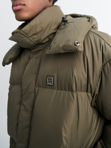 66 North - Dyngja Down Coat in Tarmac - Exclusive Colourway