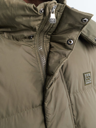 66 North - Dyngja Down Coat in Tarmac - Exclusive Colourway