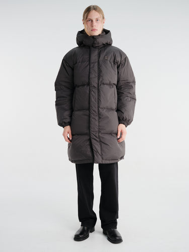 66 North - Dyngja Down Coat in Licorice