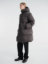 66 North - Dyngja Down Coat in Licorice