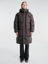66 North - Dyngja Down Coat in Licorice