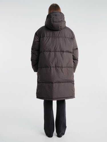 66 North - Dyngja Down Coat in Licorice