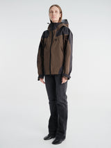 66 North - Dyngja Shell Jacket in Dark Brown
