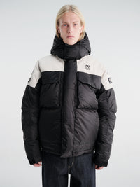 66 North - Tindur Short Down Jacket in Black Crystal
