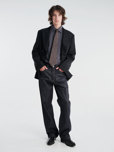 Another Aspect - Another Tie 1.0 in Grey Check