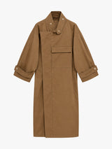 AF Agger - Water Resistant Coat in Tobacco