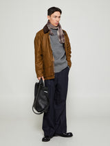 Andersen-Andersen - Navy Crewneck in Grey