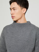 Andersen-Andersen - Navy Crewneck in Grey