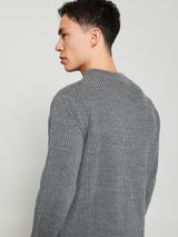 Andersen-Andersen - Navy Crewneck in Grey