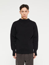 Andersen-Andersen - Navy Crewneck in Black