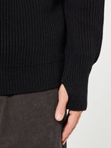 Andersen-Andersen - Navy Crewneck in Black