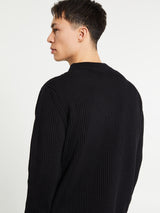 Andersen-Andersen - Navy Crewneck in Black