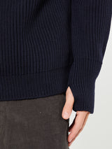 Andersen-Andersen - Navy Crewneck in Navy