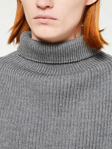 Andersen-Andersen - Navy Turtleneck in Grey