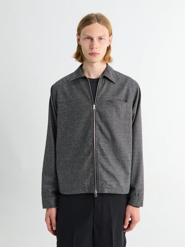 Another Aspect - Another Overshirt 3.0 in Grey Check