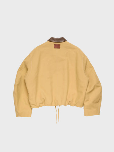 Acne Studios - Twill Bomber Jacket in Sand Beige