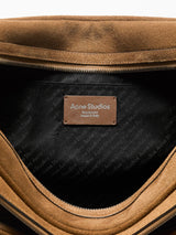 Acne Studios - Camero Camera Suede in Cognac Brown