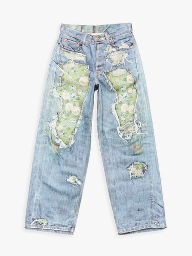 Acne Studios - Trompe-l’œil Jeans 1981 in Blue and Green