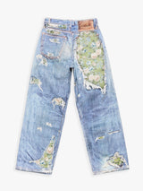 Acne Studios - Trompe-l’œil Jeans 1981 in Blue and Green