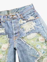 Acne Studios - Trompe-l’œil Jeans 1981 in Blue and Green