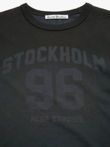Acne Studios - Fitted Logo T-shirt in Faded Blue