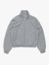 Acne Studios - Technical Check Jacket in Multi Grey