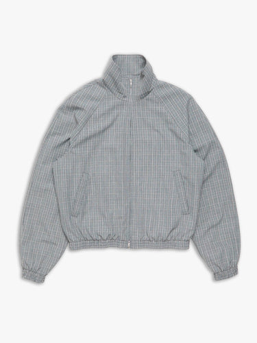 Acne Studios - Technical Check Jacket in Multi Grey