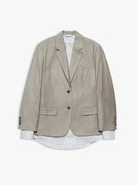 Acne Studios - Layered Suit Jacket in Warm Grey