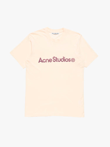 Acne Studios - Graphic T-shirt in Pale Pink