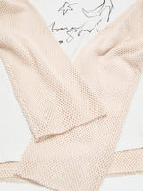 Acne Studios - Layered Mesh T shirt in Off-White