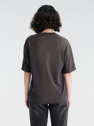 Acne Studios - Relaxed Fit Logo T-Shirt in Faded Black
