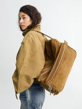 Acne Studios - Camero Camera Suede in Cognac Brown