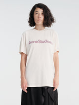 Acne Studios - Graphic T-shirt in Pale Pink