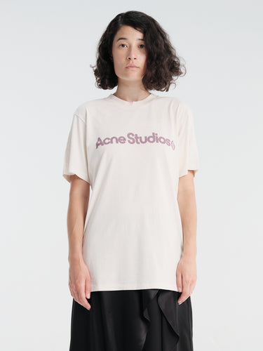Acne Studios - Graphic T-shirt in Pale Pink