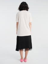 Acne Studios - Graphic T-shirt in Pale Pink